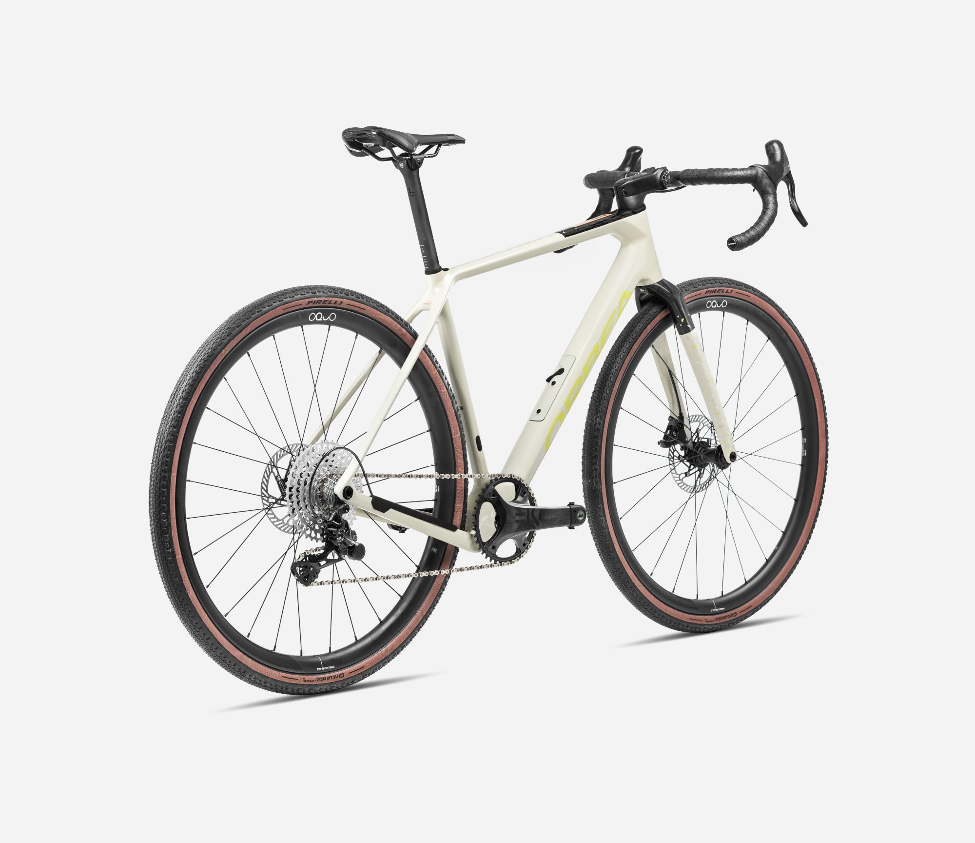 Orbea Terra M22 Team 1X 2024 - Ivory White - Spicy Lime (Gloss)