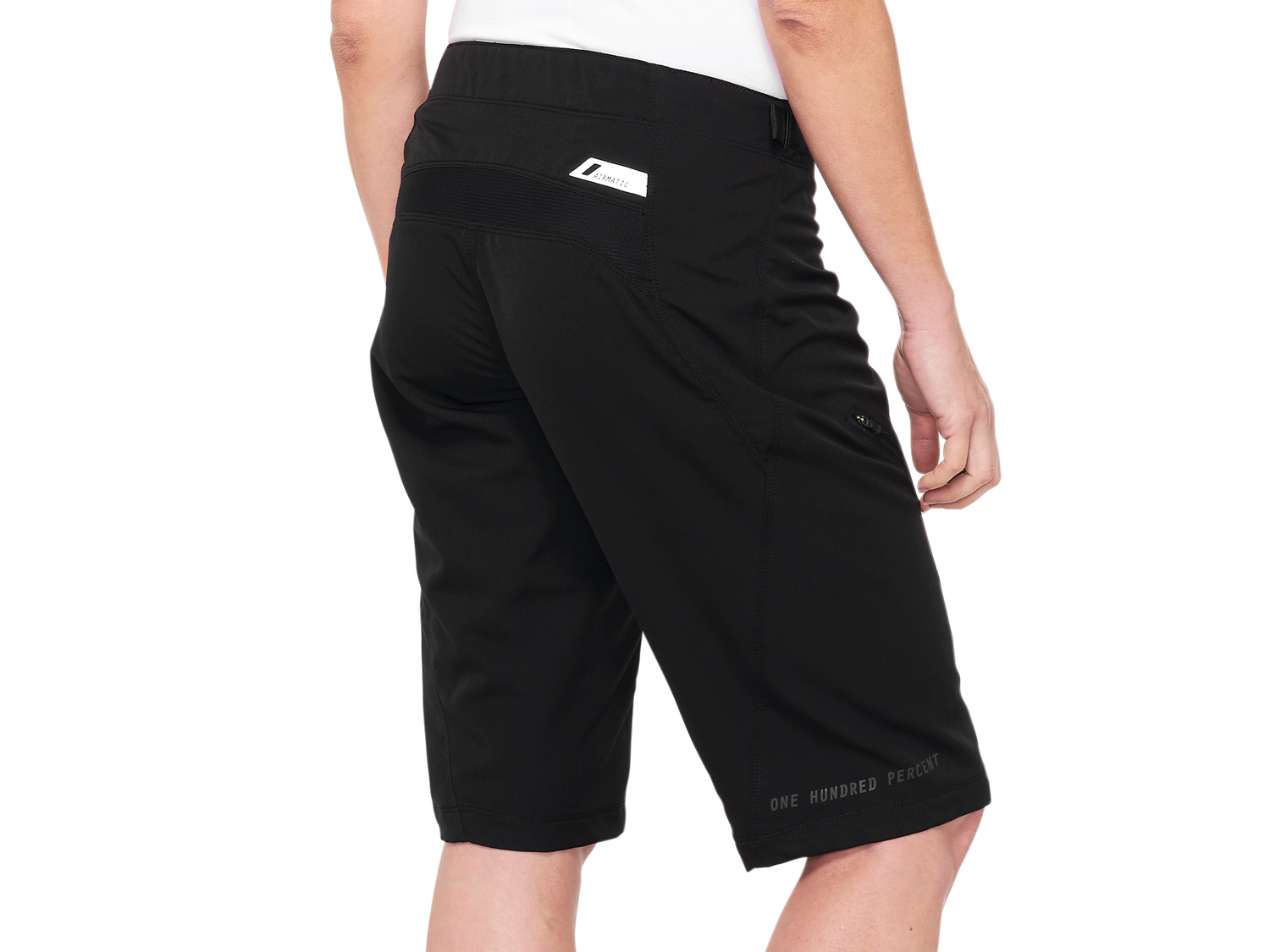 100% Airmatic Womens Shorts - black