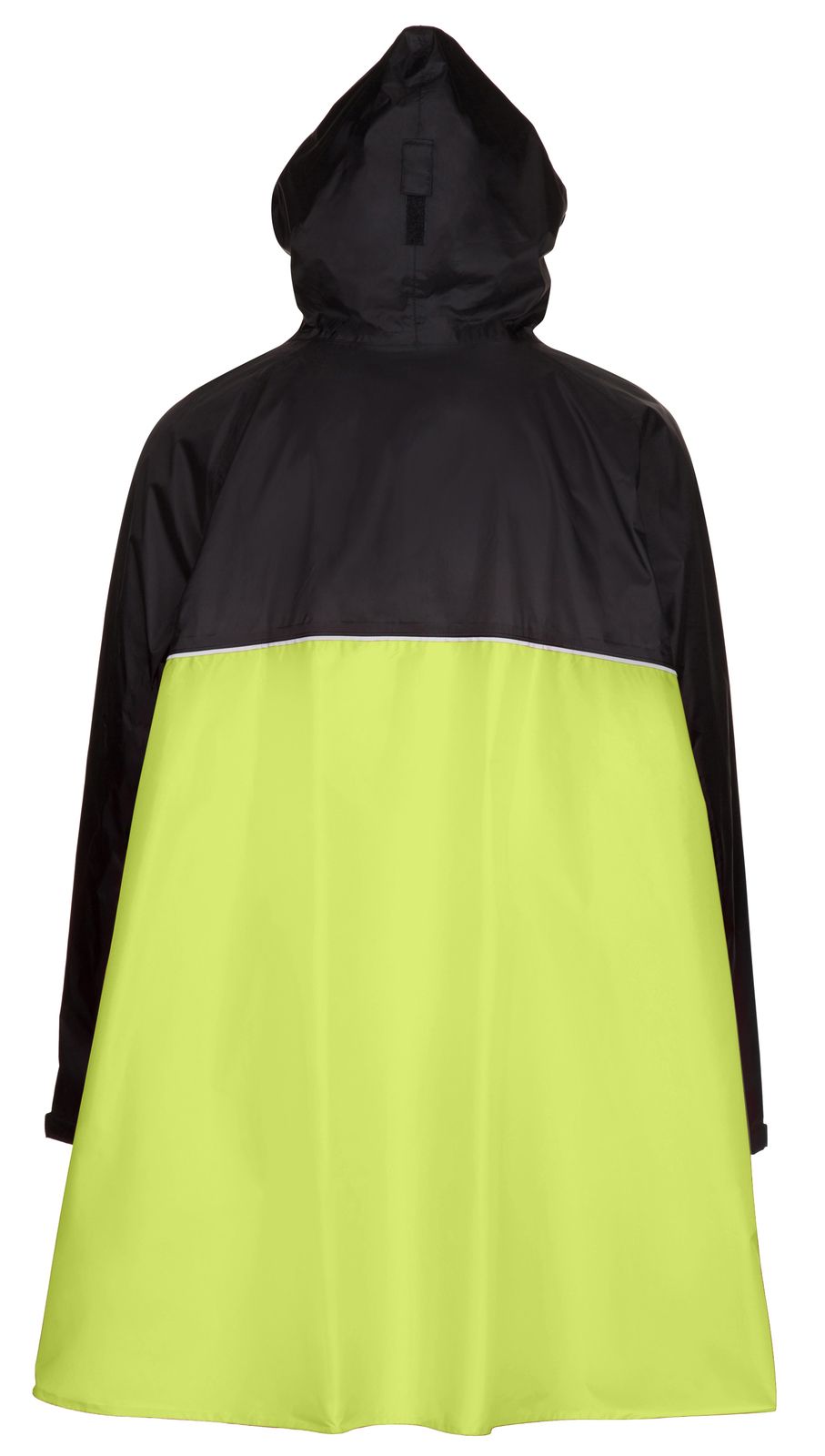 VAUDE Valero Poncho in lemon Radfahrponcho hinten