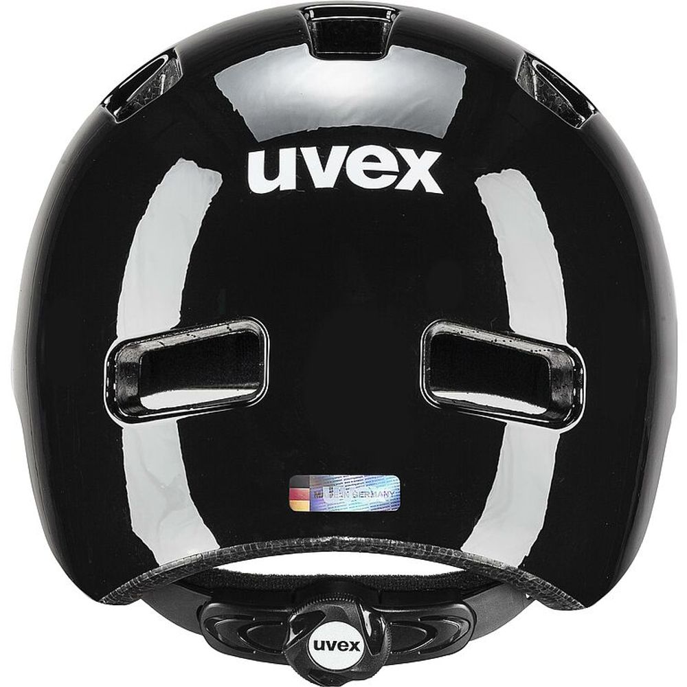 uvex hlmt 4 Kinderhelm, black, Rückansicht