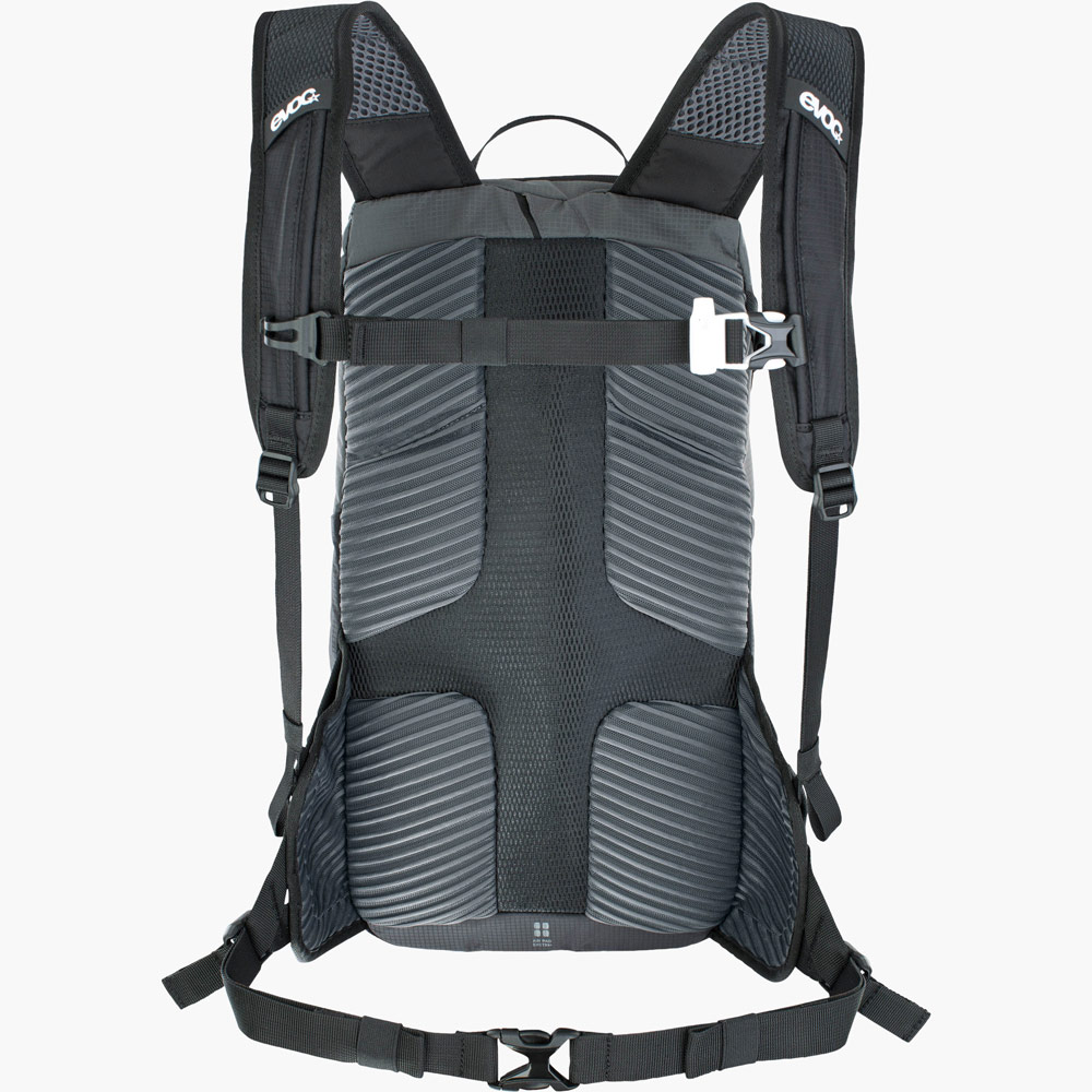 Evoc Ride 12L - multifunktionaler Rucksack in carbon grau schwarz