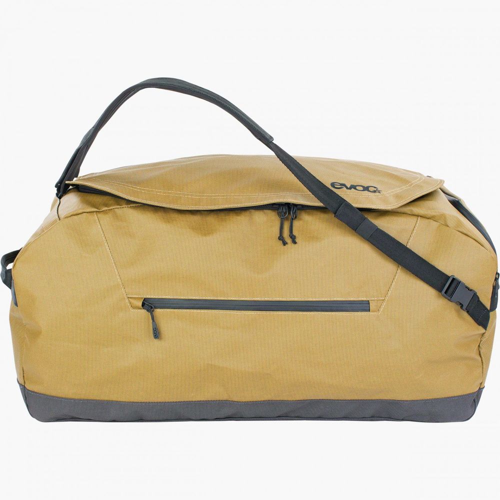 EVOC DUFFLE BAG 100 2022 - curry/black