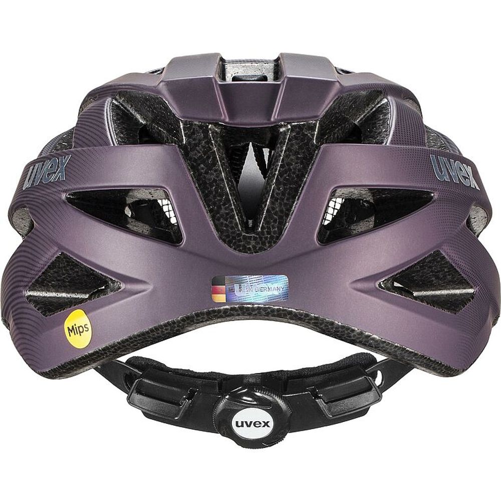 uvex i-vo cc MIPS, black-plum matt , Rückansicht