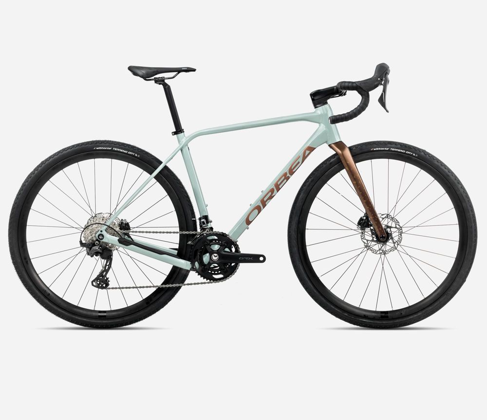 Orbea Terra H30 2025, Blue Stone (Gloss) - Copper (Matt), Seitenansicht