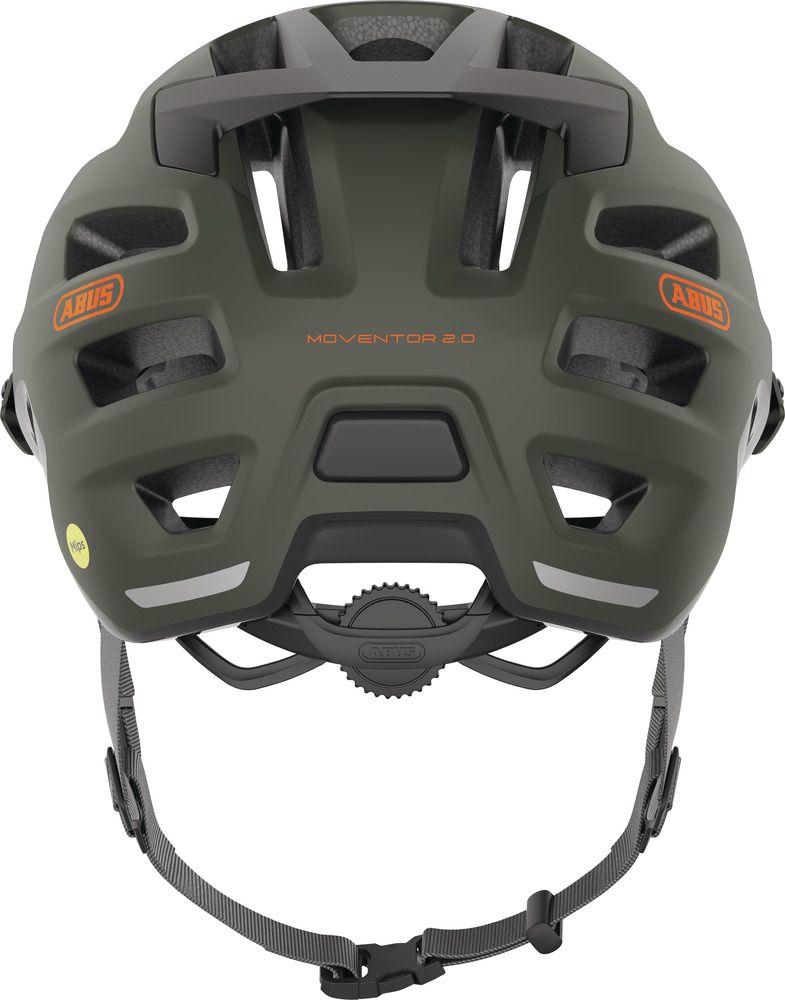 Abus Moventor 2.0 MIPS Fahrradhelm/ pine green/ Rückansicht