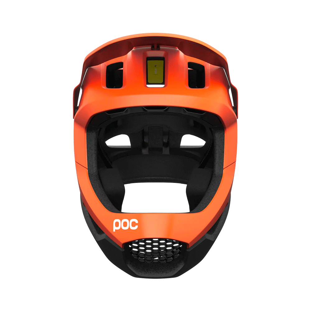 POC Otocon Race MIPS Helm - 2.Wahl, Fluorescent Orange AVIP/Uranium Black Matt