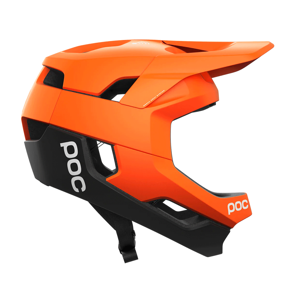 POC Otocon Race MIPS Helm - 2.Wahl, Fluorescent Orange AVIP/Uranium Black Matt