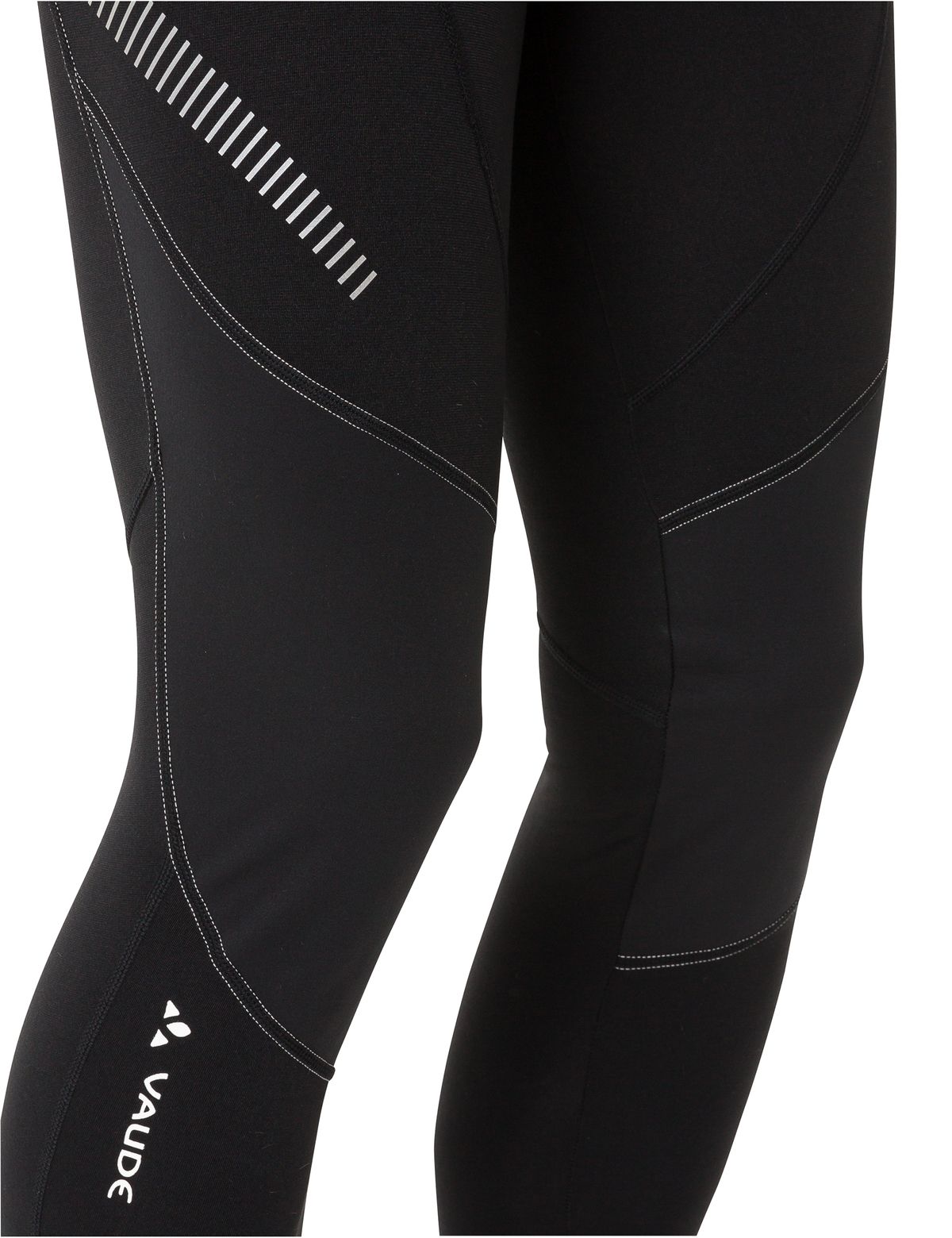 Vaude Men's Active Warm Tights w/o SC, black/silver, Detail