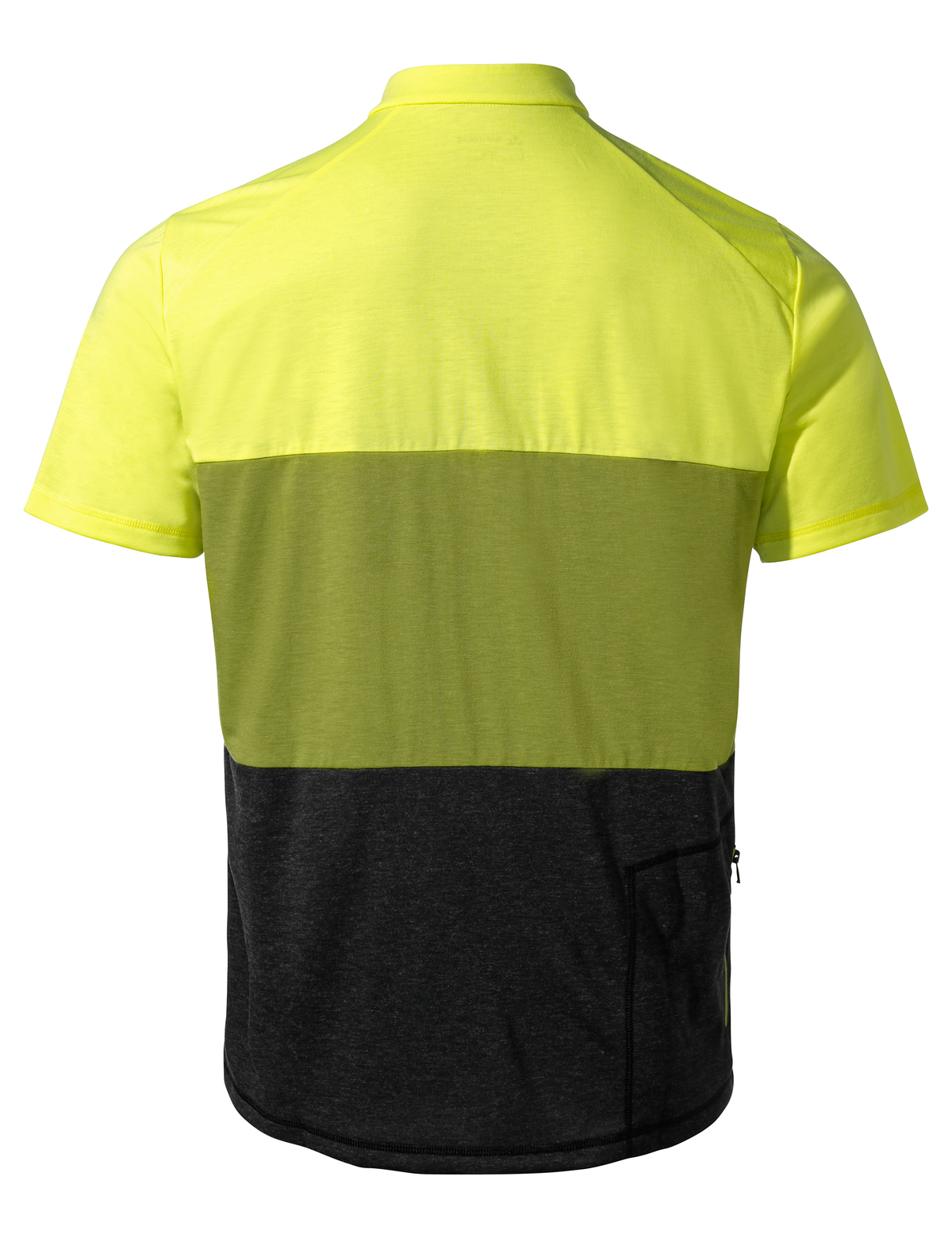 Vaude Men's Qimsa Shirt Radshirt in bright green hinten