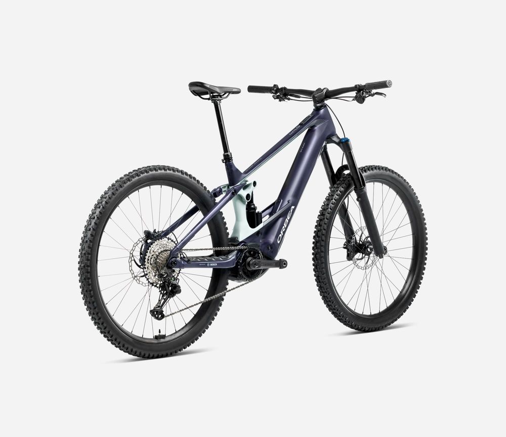 Orbea Wild H20 2025, Tanzanite-Blue Stone (Matt), Rückansicht