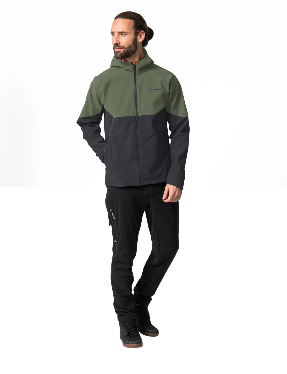 VAUDE Men's Qimsa Softshell Jacket - cedar wood