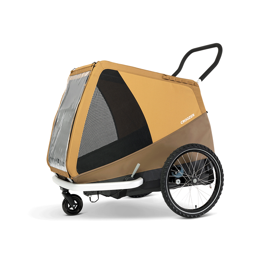 Croozer Hundeanhänger Dog Tammo - sundown yellow