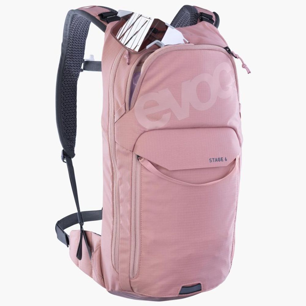 Evoc Stage 6 Fahrradrucksack/ dusty pink